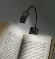 Klemm-Leselampe Bookchair E-Booklight Weiß