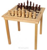 Großer Spieltisch für Schach, Dame und Mensch ärgere Dich nicht (Ludo)