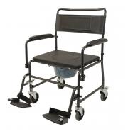 Toiletten-Rollstuhl XXL belastbar bis 200 kg Drive Medical TRS 200
